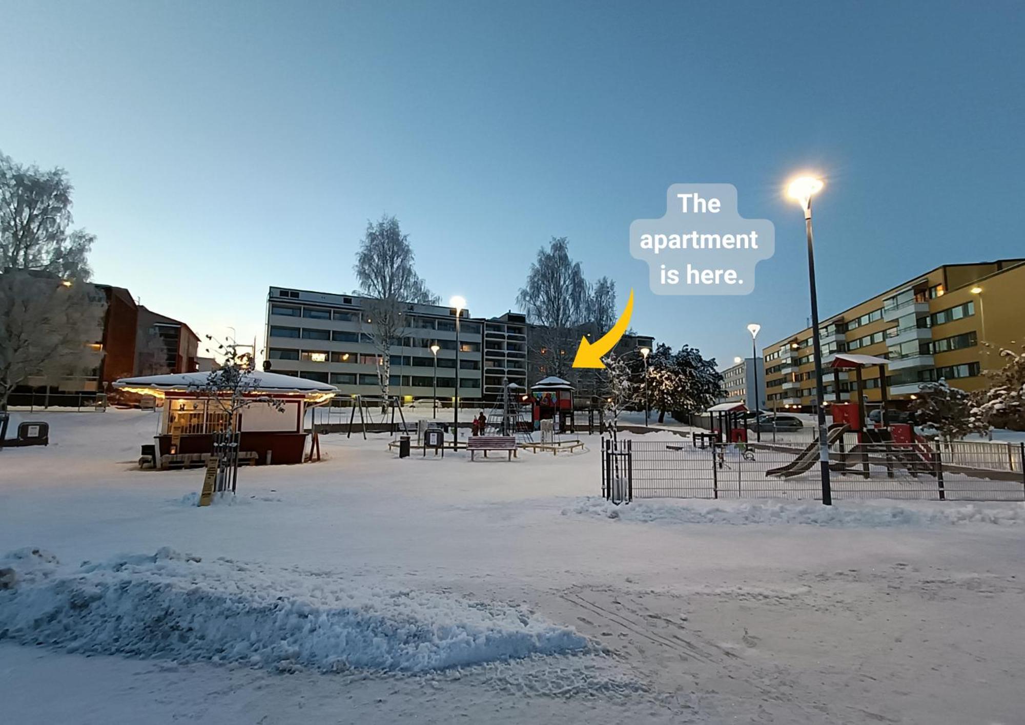 Big 88M2 Apartment In The Center Rovaniemi Eksteriør bilde